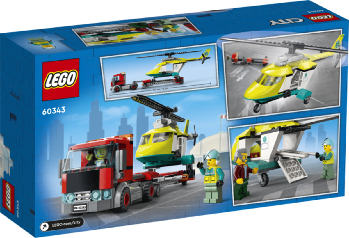 LEGO® City Great Vehicles 60343 Hubschrauber Transporter