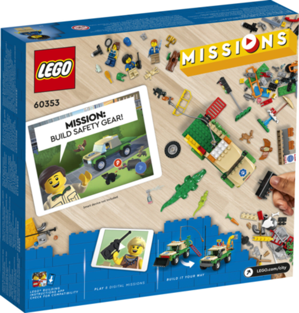 LEGO® City Missions 60353 Tierrettungsmissionen