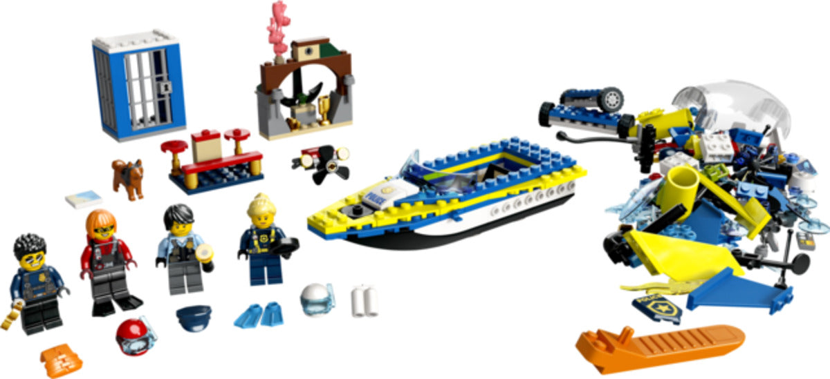 LEGO® City Missions 60355 Detektivmissionen der Wasserpolizei