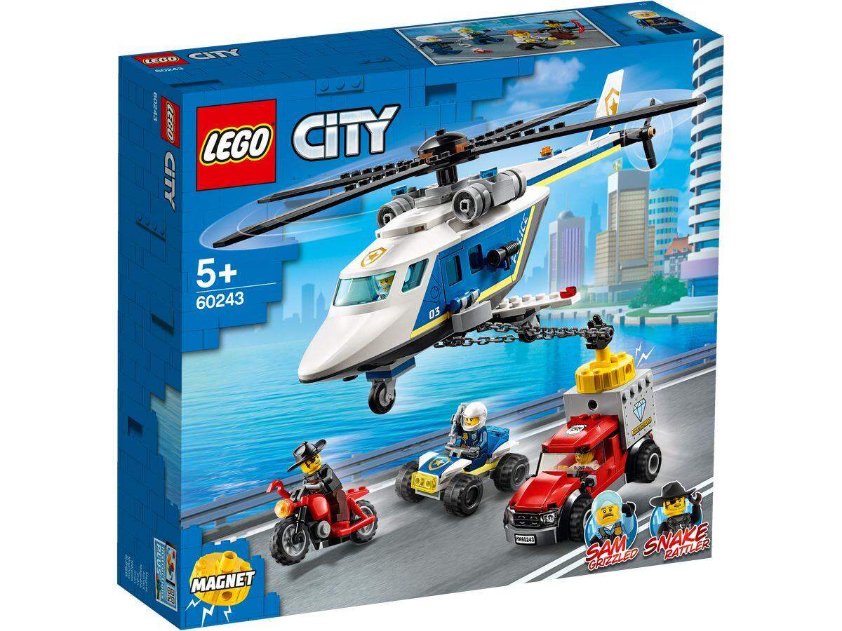 LEGO® City Police 60243 Verfolgungsjagd mit dem Polizeihubschrauber