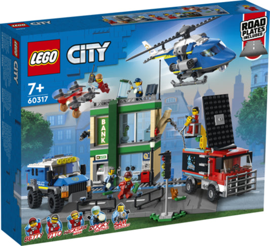 LEGO® City Police 60317 Banküberfall mit Verfolgungsjagd