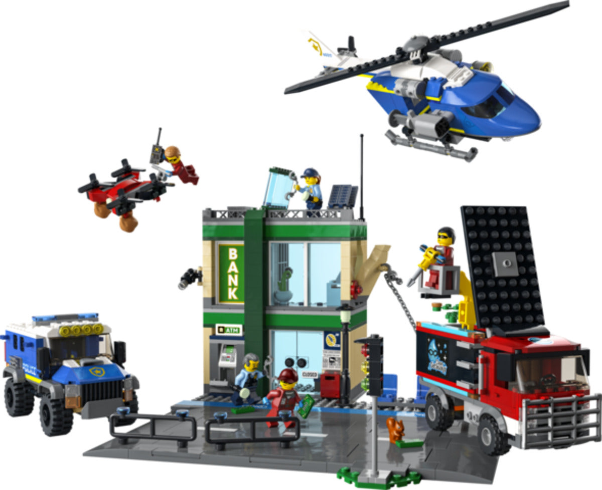 LEGO® City Police 60317 Banküberfall mit Verfolgungsjagd