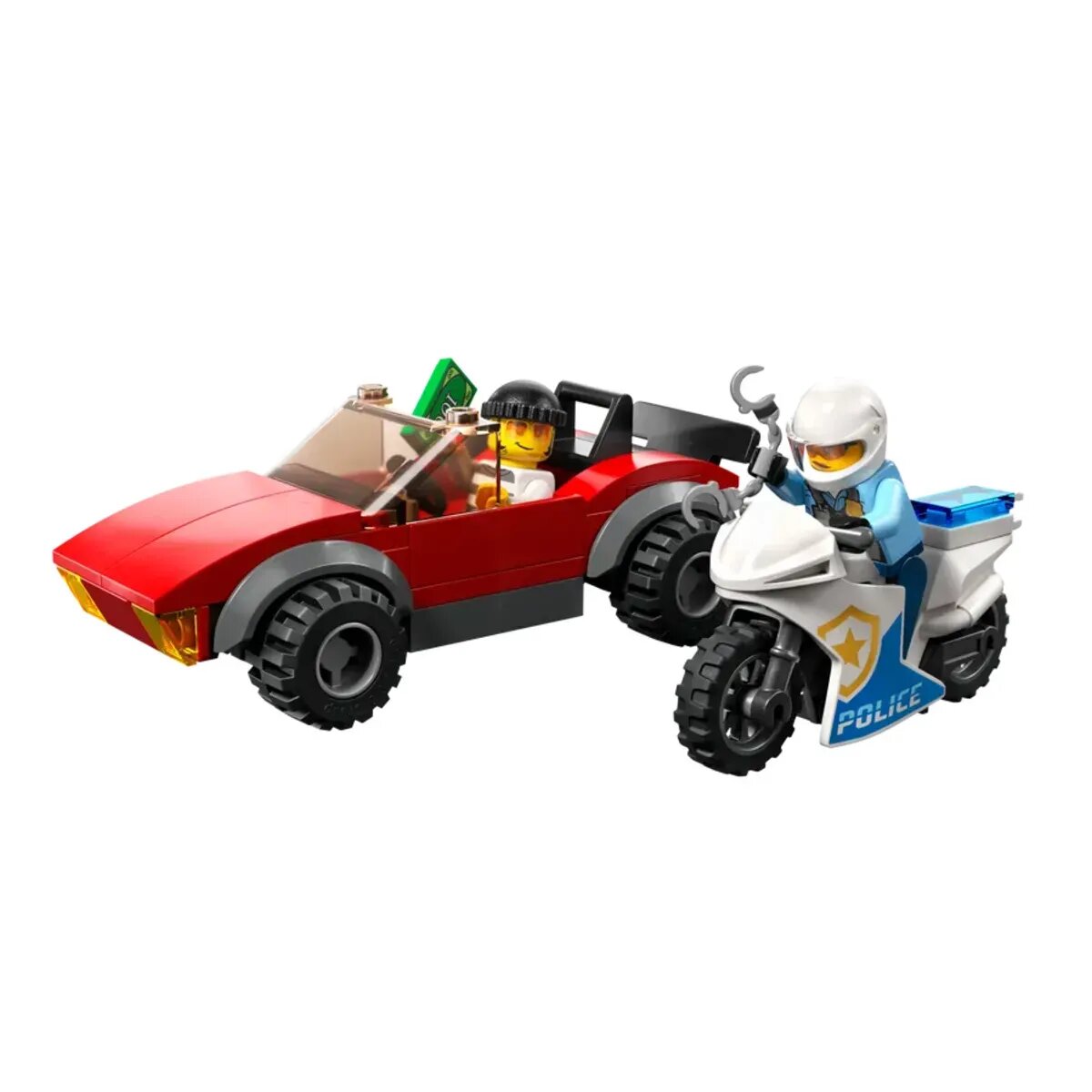 LEGO® City Police 60392 Verfolgungsjagd mit dem Polizeimotorrad