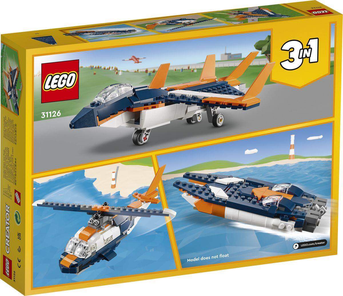 LEGO® Creator 31126 Überschalljet