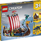 LEGO® Creator 31132 Wikingerschiff mit Midgardschlange