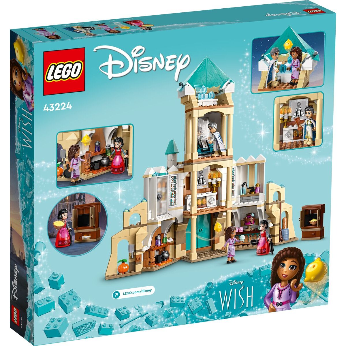 LEGO® Disney Princess™ 43224 König Magnificos Schloss