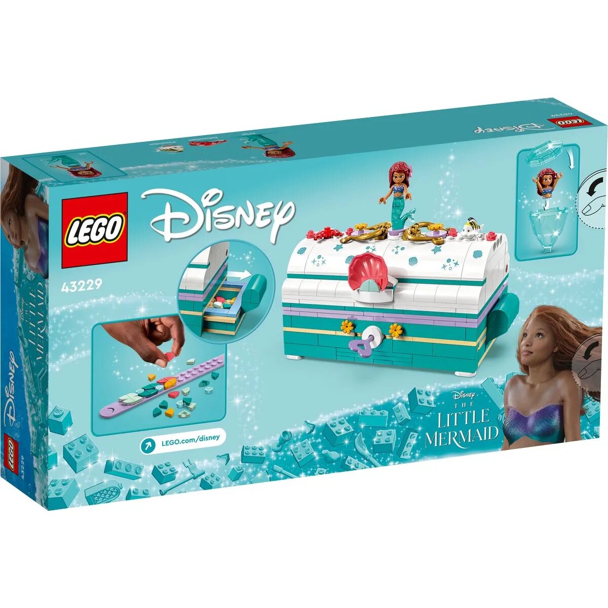 LEGO® Disney Princess™ 43229 Arielles Schatztruhe