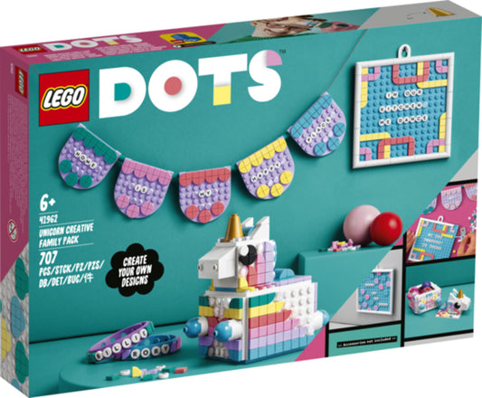 LEGO® DOTS 41962 Einhorn Familienkreativset