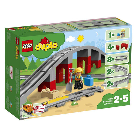 LEGO® DUPLO® 10872 Eisenbahnbrücke und Schienen