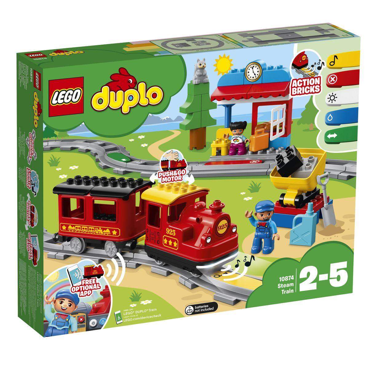 LEGO® DUPLO® 10874 Dampfeisenbahn