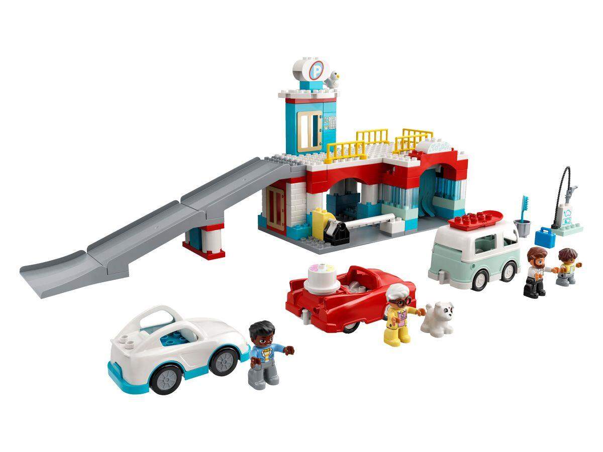 LEGO® DUPLO® 10948 Parkhaus mit Autowaschanlage