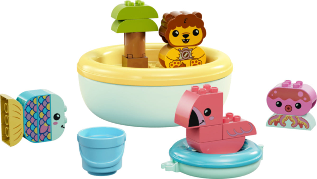 LEGO® DUPLO® Creative Play 10966 Badewannenspaß: Schwimmende Tierinsel