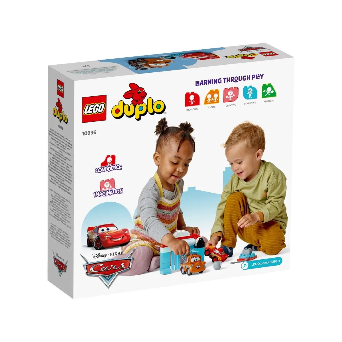 LEGO® DUPLO® Disney™ 10996 Lightning McQueen und Mater in der Waschanlage