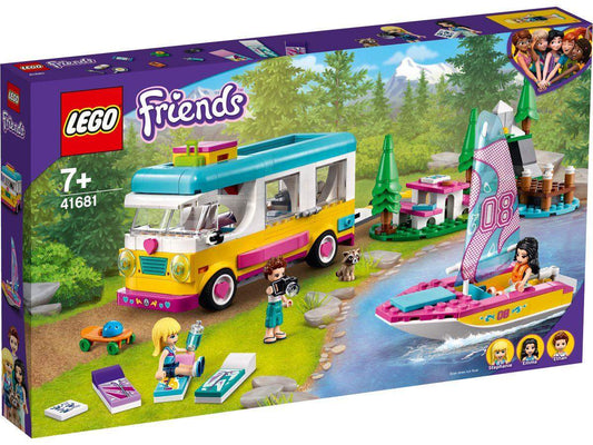 LEGO® Friends 41681 Wohnmobil- und Segelbootausflug