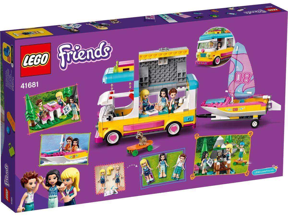 LEGO® Friends 41681 Wohnmobil- und Segelbootausflug