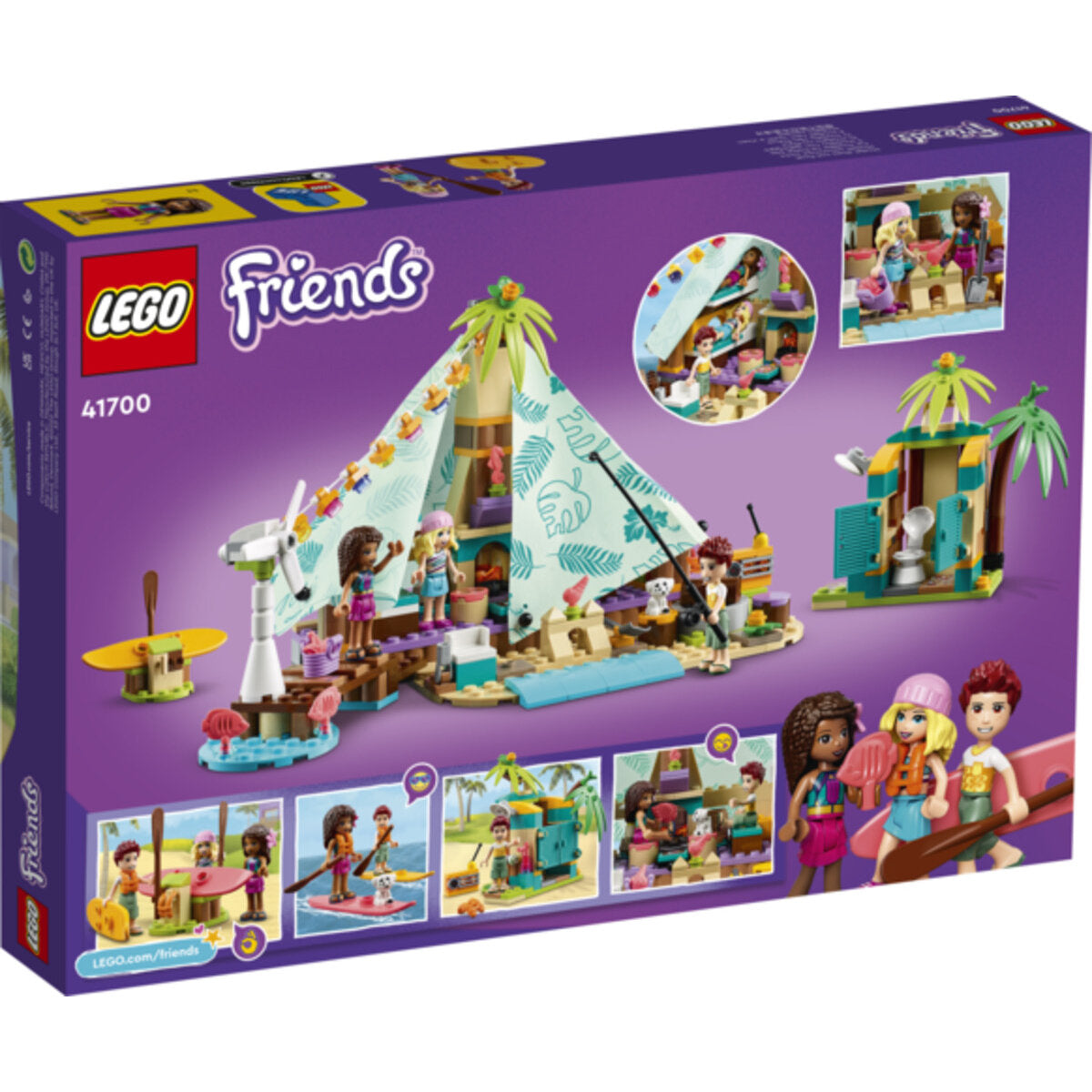 LEGO® Friends 41700 Glamping am Strand