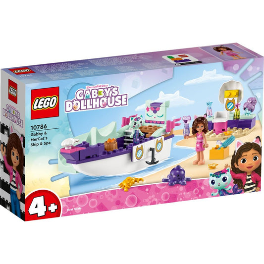 LEGO® Gabby’s Dollhouse 10786 Meerkätzchens Schiff und Spa