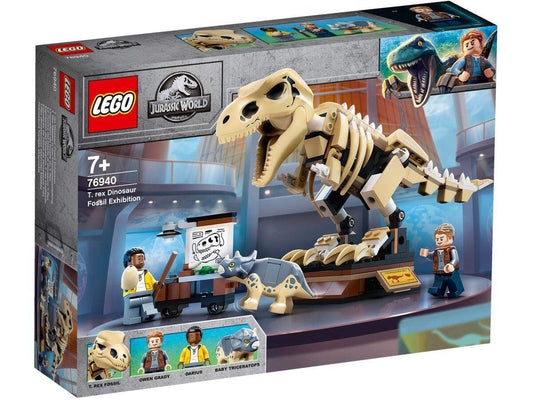 LEGO® Jurassic World™ 76940 T. Rex-Skelett in der Fossilienausstellung