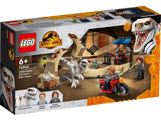 LEGO® Jurassic World™ 76945 Atrociraptor: Motorradverfolgungsjagd