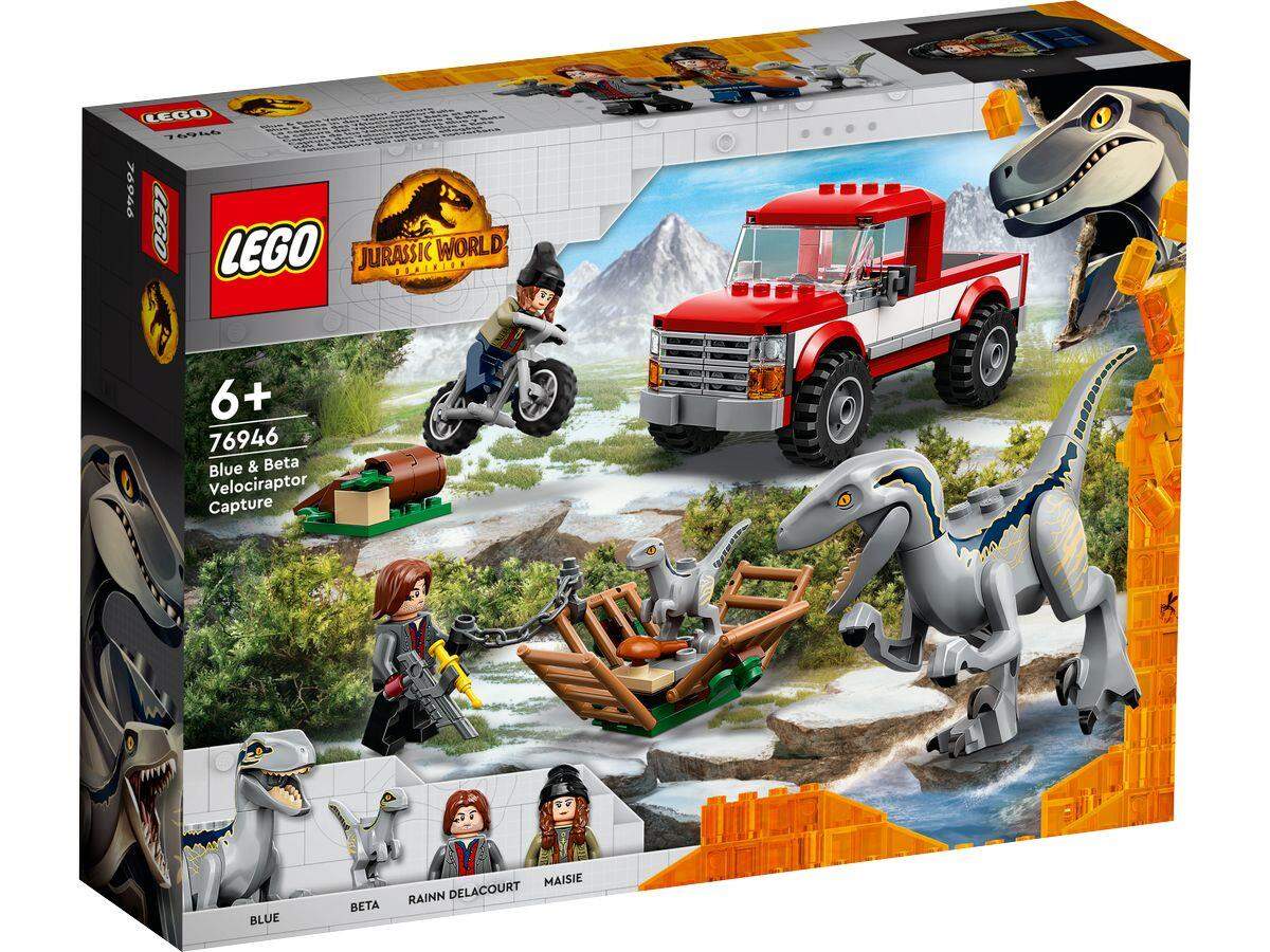 LEGO® Jurassic World™ 76946 Blue & Beta in der Velociraptor-Falle