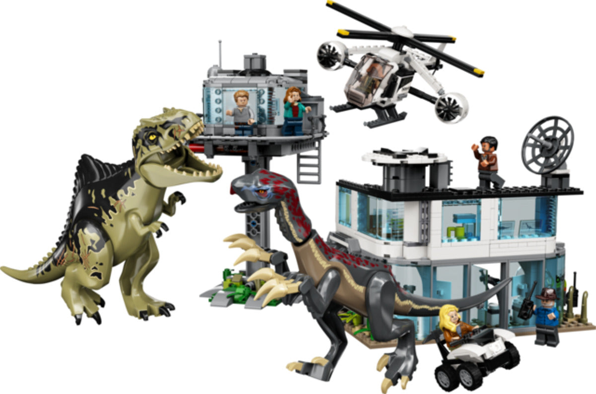 LEGO® Jurassic World™ 76949 Giganotosaurus & Therizinosaurus Angriff