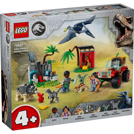 LEGO® Jurassic World™ 76963 Rettungszentrum für Baby-Dinos