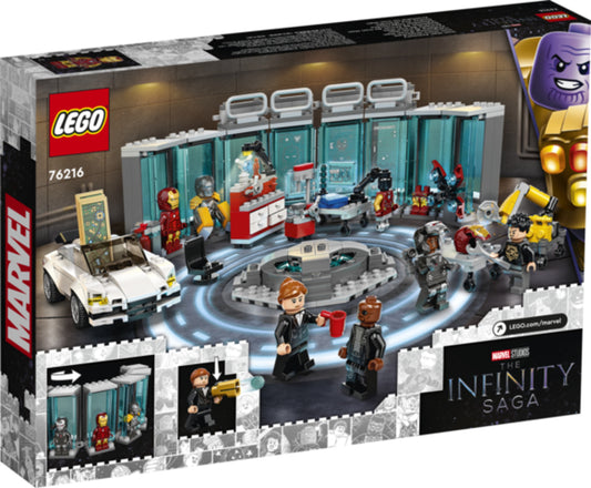 LEGO® Marvel Super Heroes 76216 Iron Mans Werkstatt