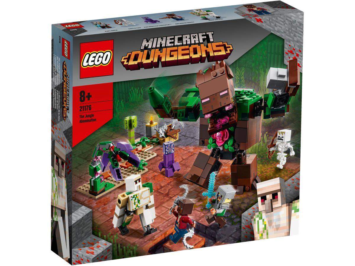 LEGO® Minecraft™ 21176 Die Dschungel Ungeheuer