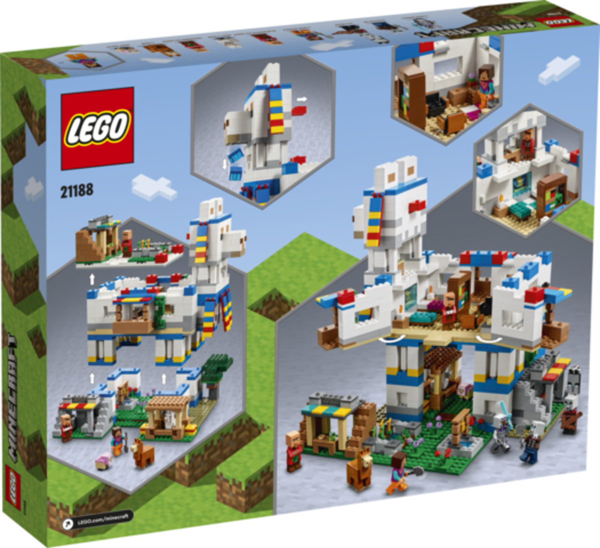 LEGO® Minecraft™ 21188 Das Lamadorf