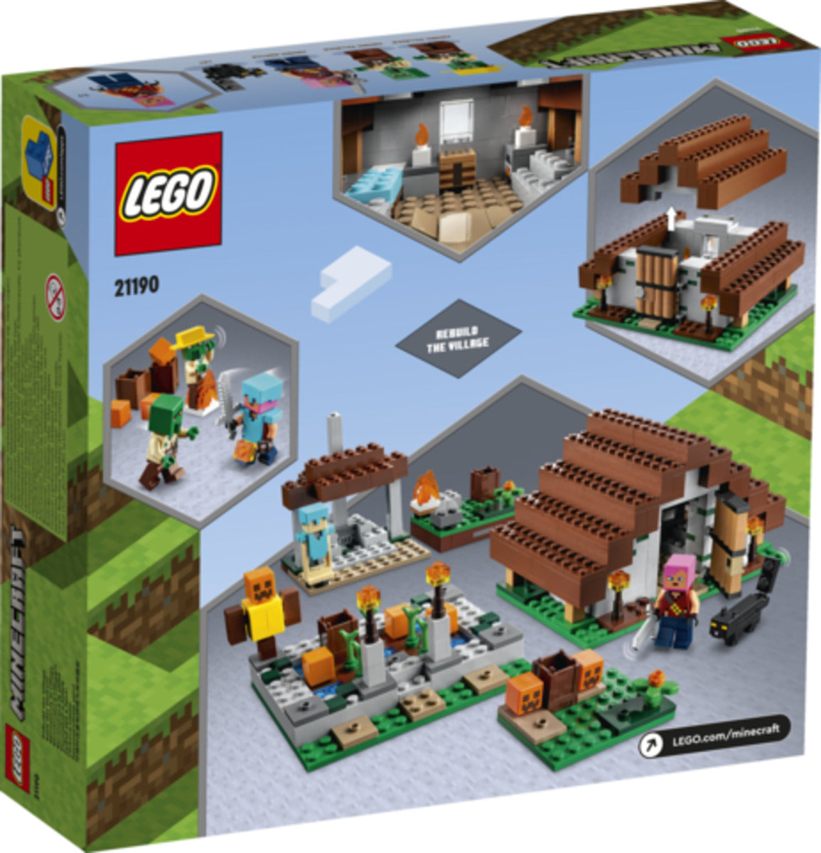 LEGO® Minecraft™ 21190 Das verlassene Dorf