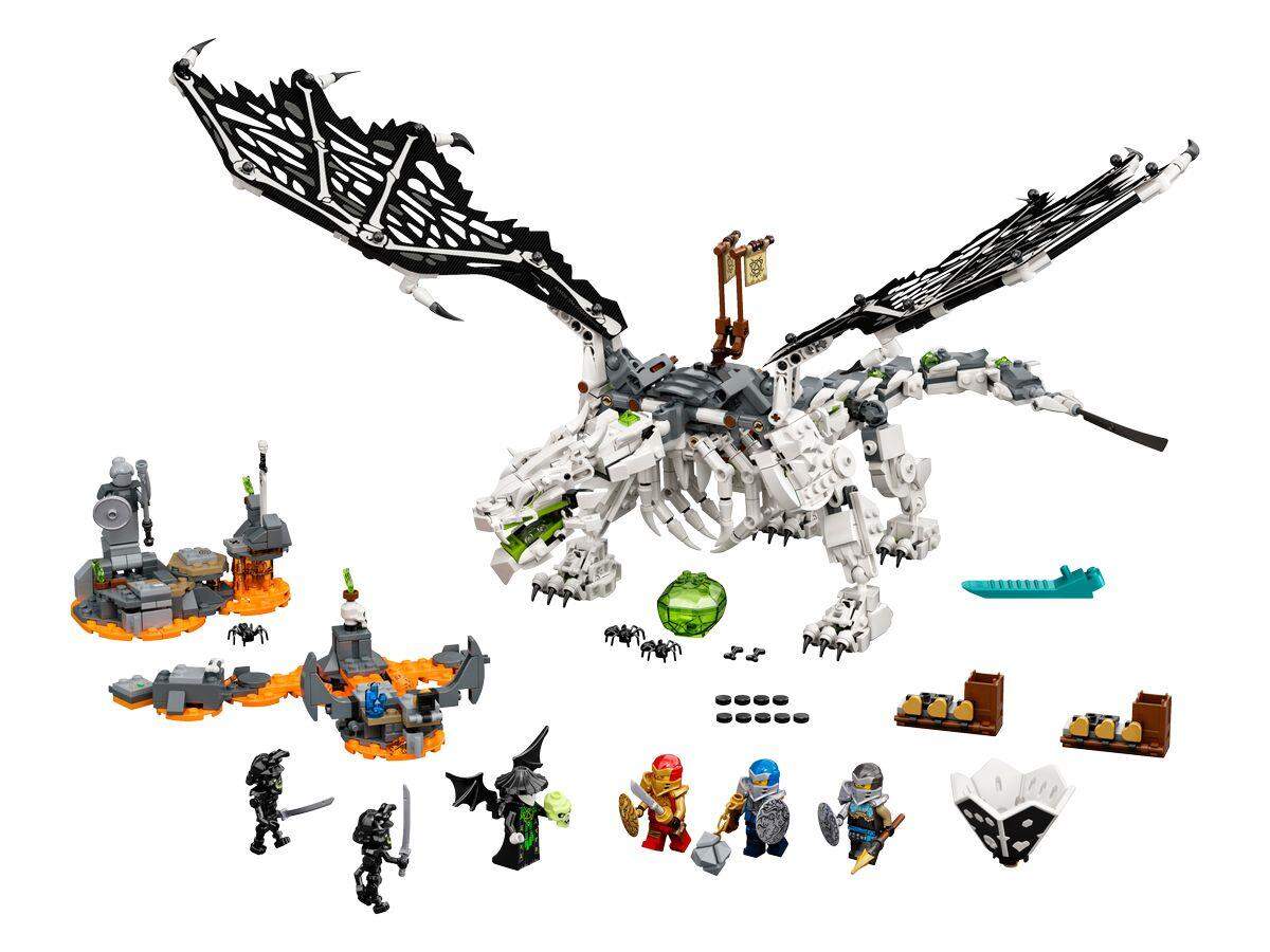 LEGO® NINJAGO® 71721 Drache des Totenkopfmagiers