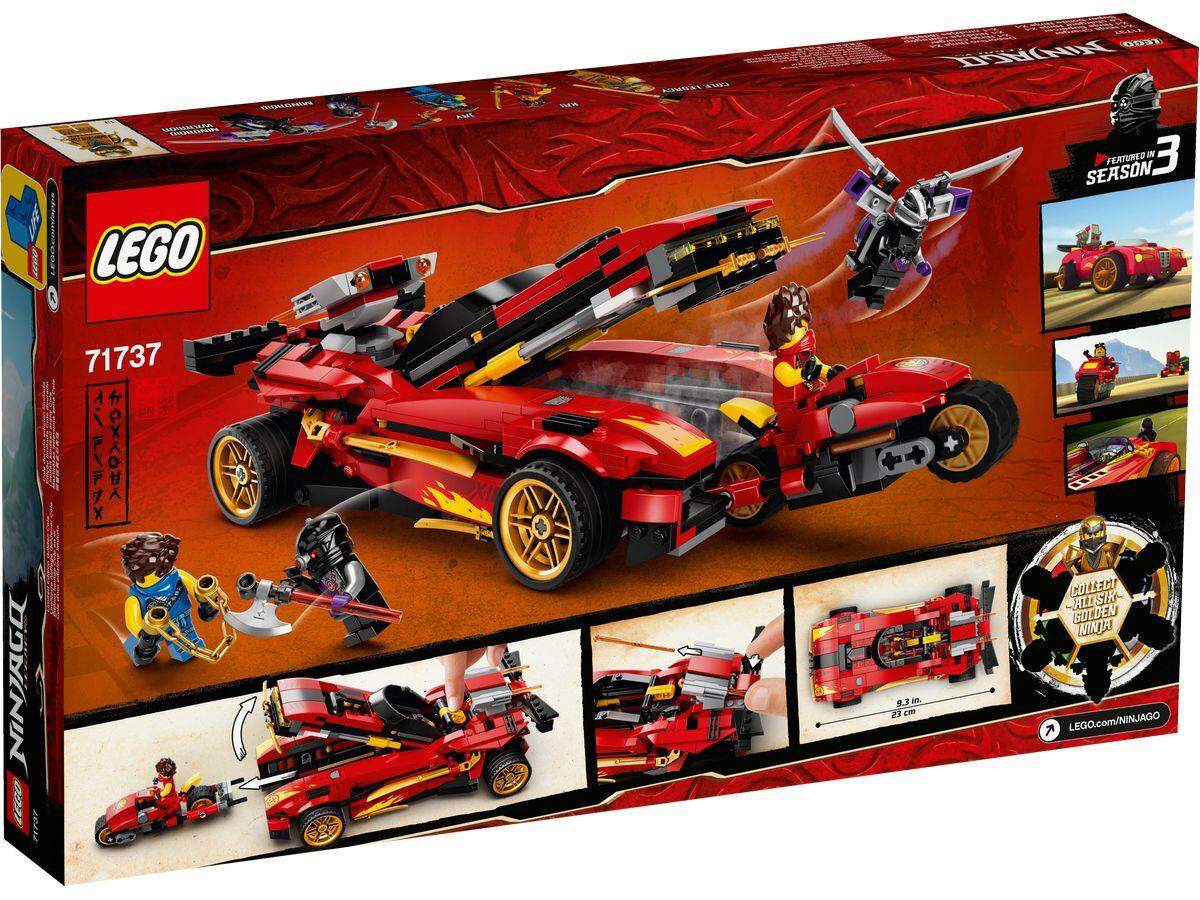 LEGO® NINJAGO® 71737 X-1 Ninja Supercar
