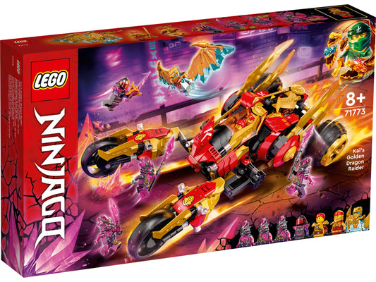 LEGO® NINJAGO® 71773 Kais Golddrachen-Raider