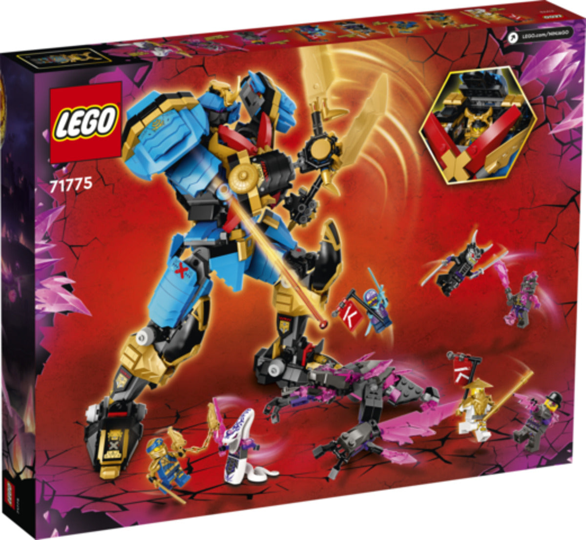 LEGO® NINJAGO® 71775 Nyas Samurai-X-Mech