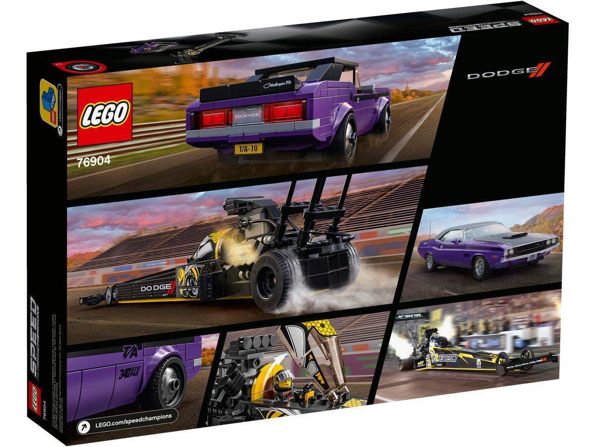 LEGO® Speed Champions 76904 Mopar Dodge//SRT Dragster & 1970 Dodge Challenger