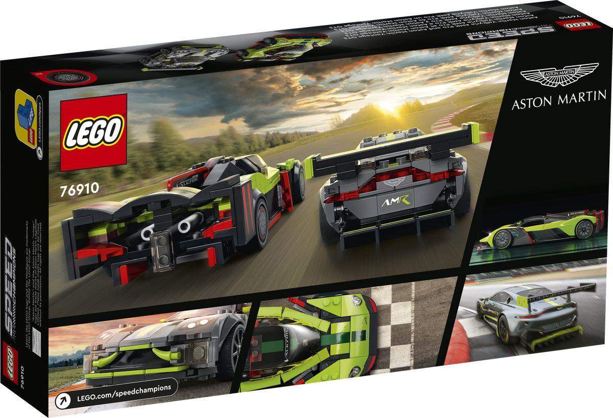 LEGO® Speed Champions 76910 Aston Martin Valkyrie AMR Pro & Aston Martin Vantage GT3