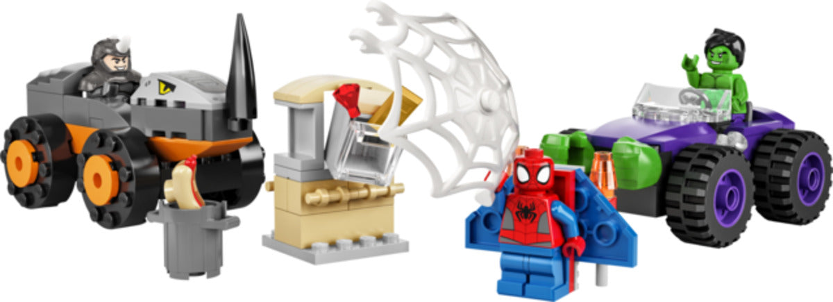LEGO® Spidey 10782 Hulks und Rhinos Truck-Duell