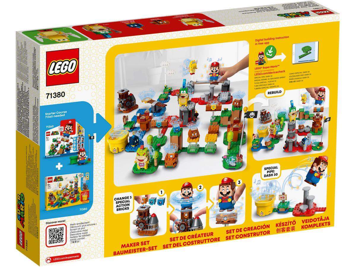 LEGO® Super Mario 71380 Baumeister-Set für eigene Abenteuer
