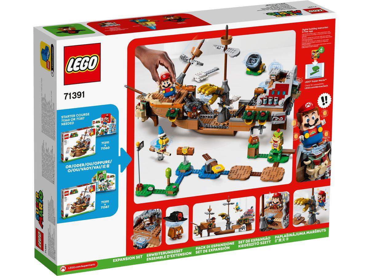 LEGO® Super Mario 71391 Bowsers Luftschiff – Erweiterungsset