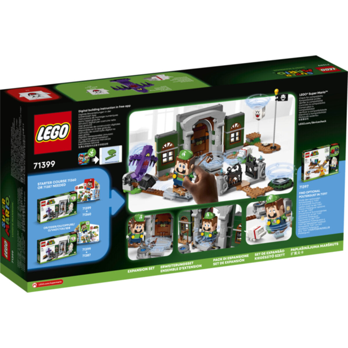 LEGO® Super Mario 71399 Luigi’s Mansion™: Eingang – Erweiterungsset