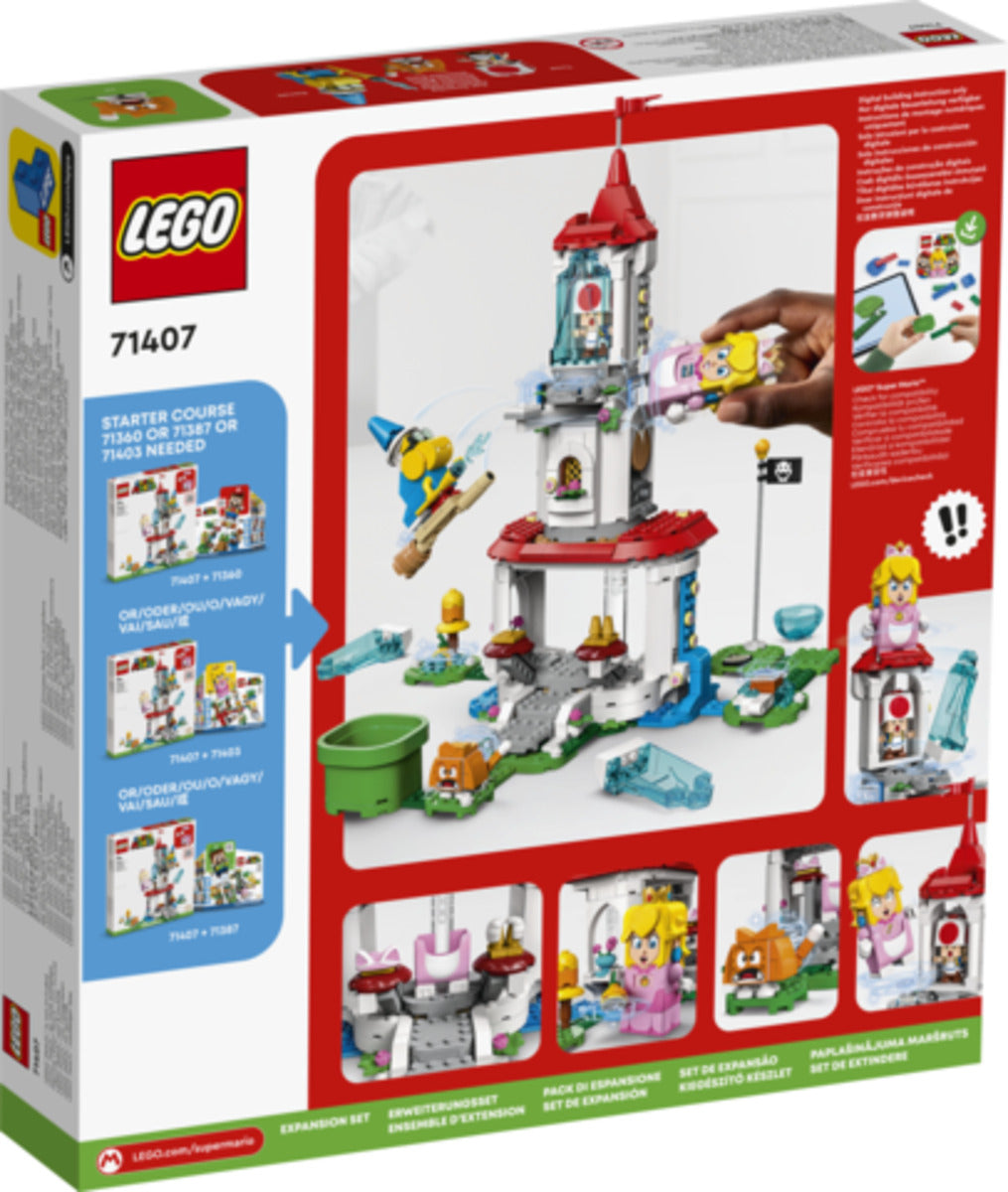 LEGO® Super Mario 71407 Katzen-Peach-Anzug und Eisturm – Erweiterungsset