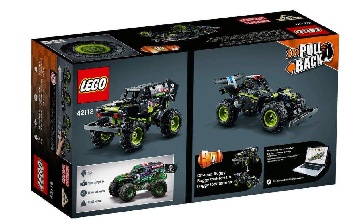 LEGO® Technic 42118 Monster Jam® Grave Digger®
