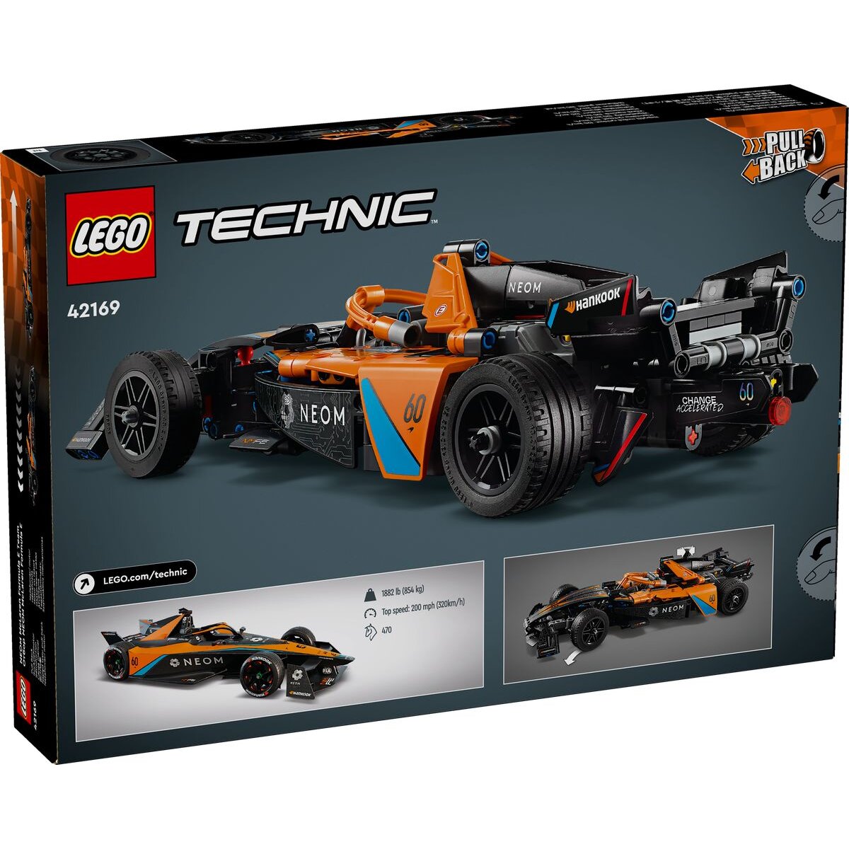 LEGO® Technic 42169 NEOM McLaren Formula E Race Car