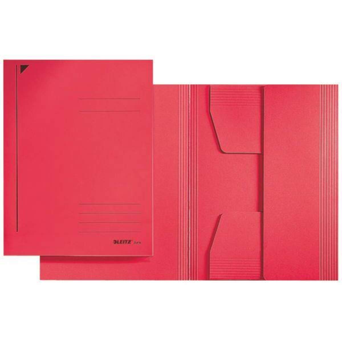 Leitz 39240025 Jurismappe, A4, Pappkarton, rot