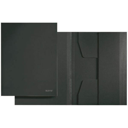 Leitz 39240095 Jurismappe, A4, Pappkarton, schwarz