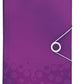 Leitz Projektmappe WOW, A4, 6 Fächer, violett-metallic