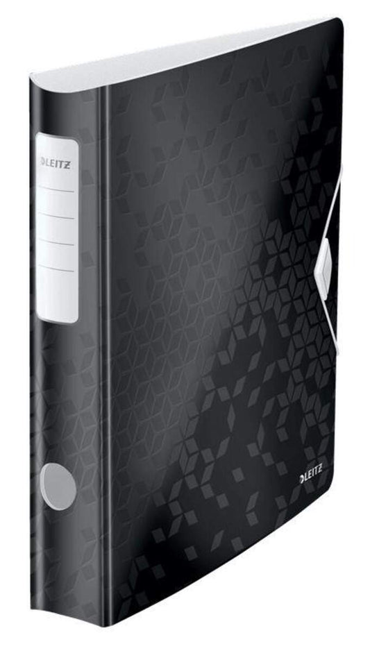 Leitz Qualitäts-Ordner 180° Active WOW A4, schmal, schwarz