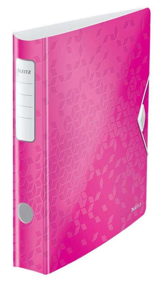 Leitz Qualitäts-Ordner 180° Active WOW A4, schmal, pink-metallic