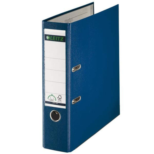 Leitz Qualitäts-Ordner 180° Plastik A4, 80mm breit, blau