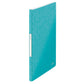 Leitz WOW Sichtbuch, A4, PP, 20 Hüllen (für 40 Blatt), Eisblau Metallic